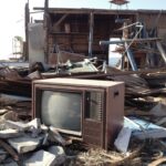 粗大ごみのテレビ