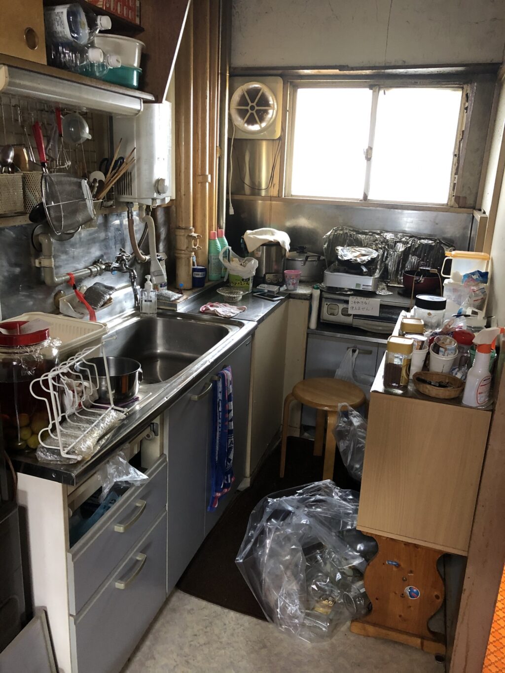 汚い家の片付け